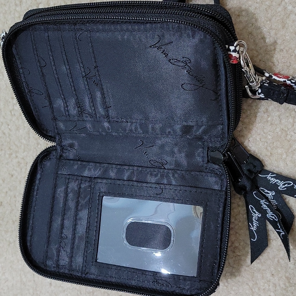 Vera Bradley Parisian Pom Poms Crossbody Wallet - Picture 3 of 4